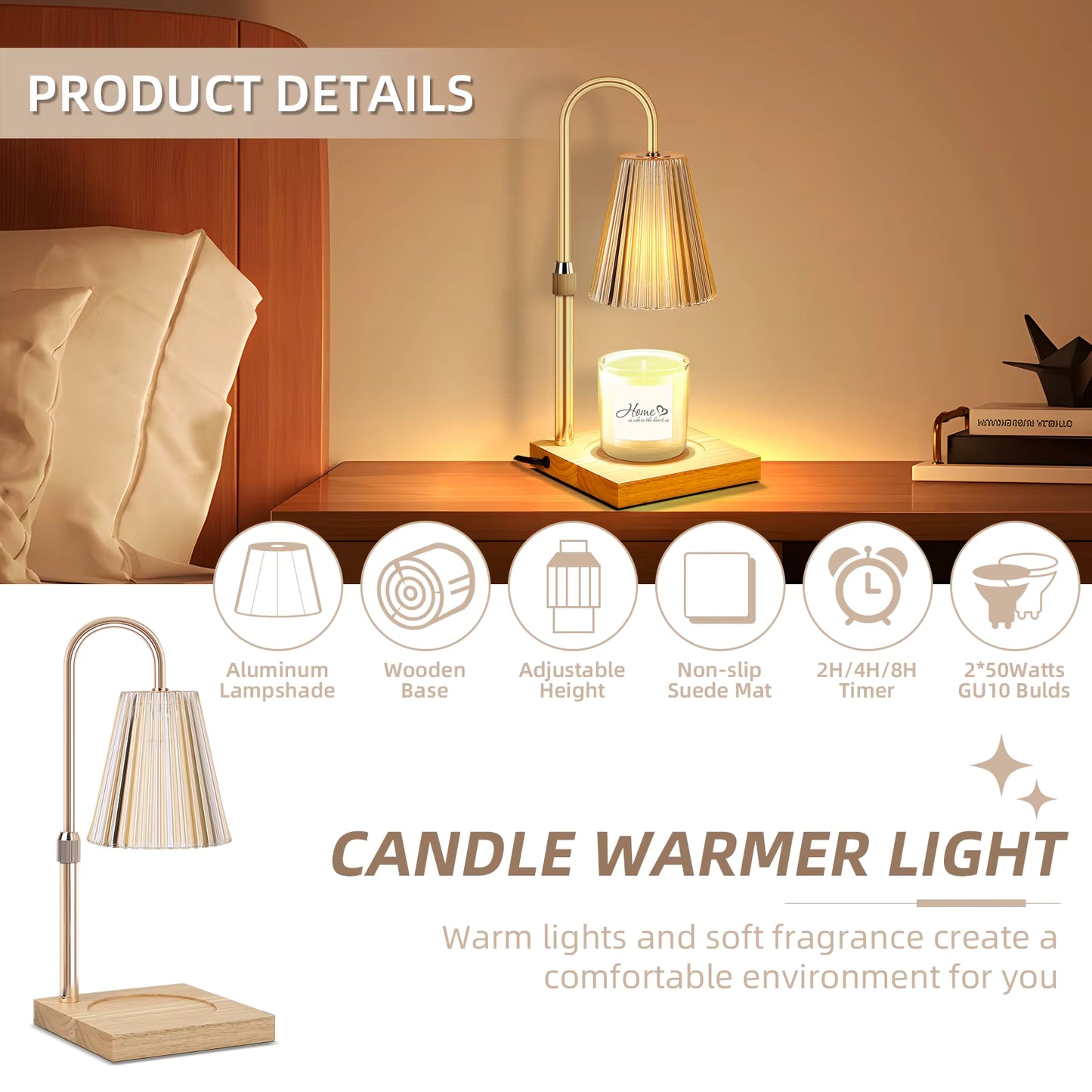 Flameless Candle Warmer Lamp