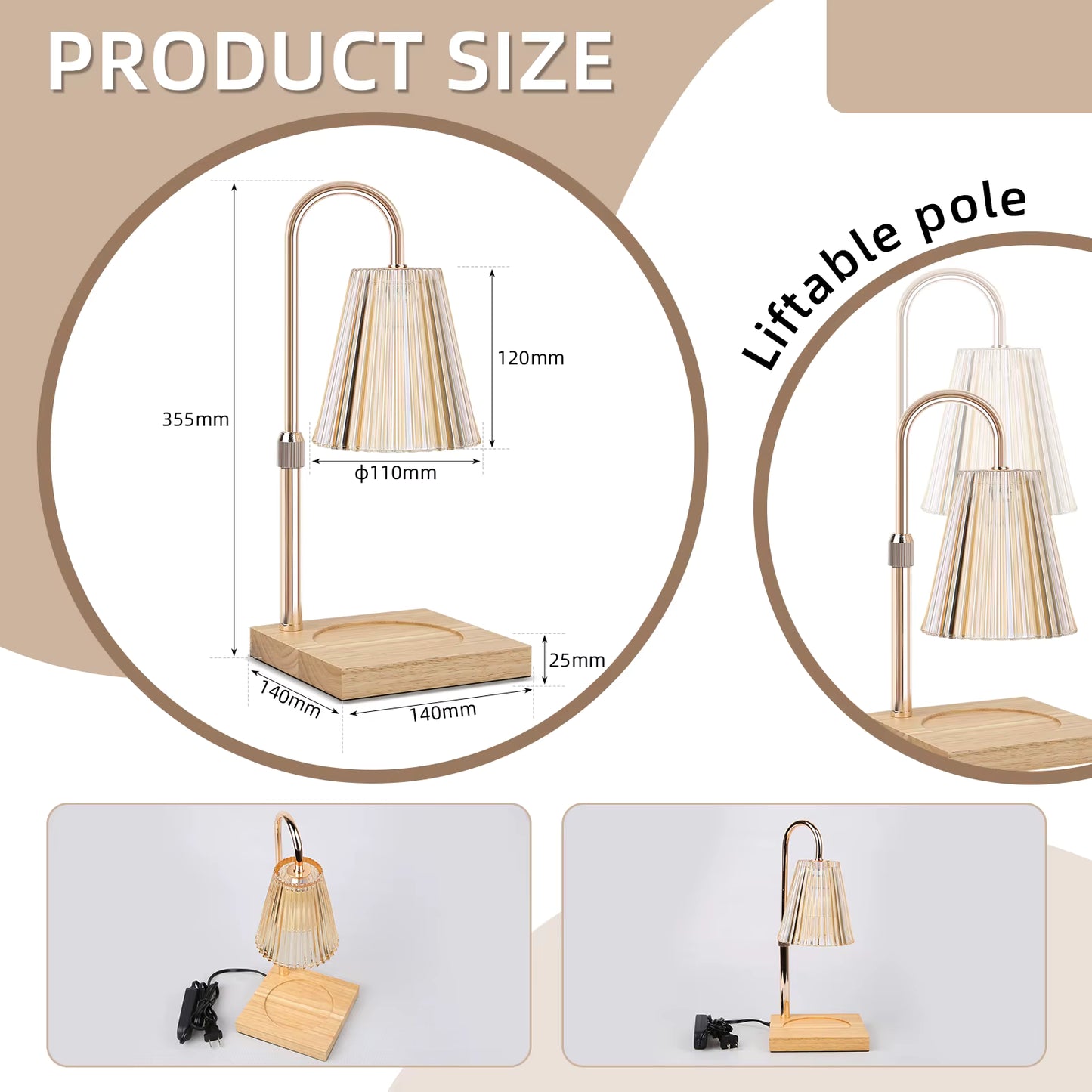 Flameless Candle Warmer Lamp