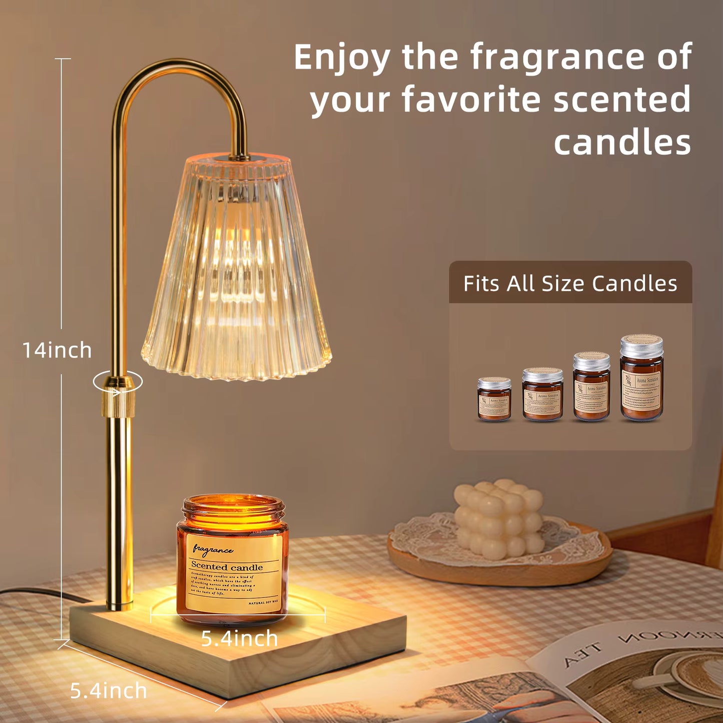 Flameless Candle Warmer Lamp