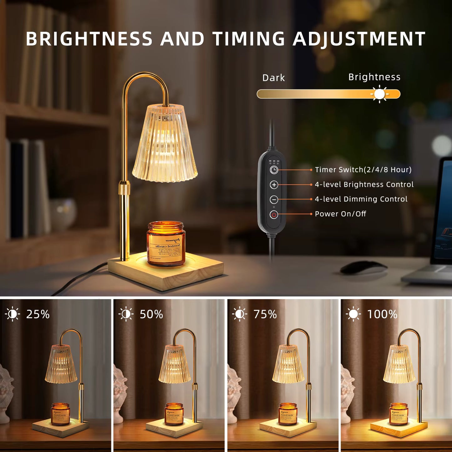 Flameless Candle Warmer Lamp